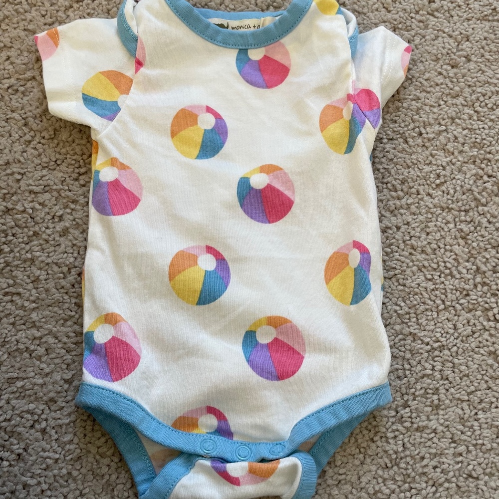 Onesie with beach balls